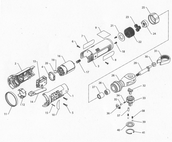 Diagram Diagram and Parts List for IRR385  Ingersoll Rand Ratchet